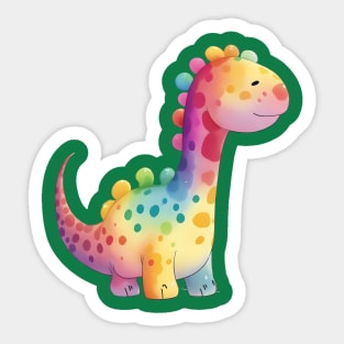 Funny Bronto Polkadot Sticker